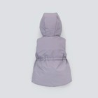 Безрукавка детская утеплённая KinDerLitto «Кантри», рост 68-74 см, цвет пыльная лаванда - Фото 3
