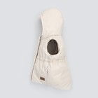 Безрукавка детская утеплённая KinDerLitto «Кантри», рост 68-74 см, цвет слоновая кость - Фото 2