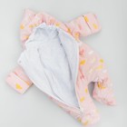 Комбинезон детский KinDerLitto «Ассорти. Облачка», рост 56-62 см, цвет розовый - Фото 3