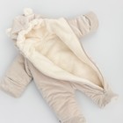 Комбинезон детский KinDerLitto «Веснушка», рост 56-62 см, цвет бежевый - Фото 3
