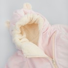 Комбинезон детский KinDerLitto «Веснушка», рост 62-68 см, цвет розовый - Фото 3