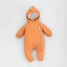 Комбинезон детский KinDerLitto «Карамелле-1», рост 56-62 см, цвет оранжевое солнце - Фото 2