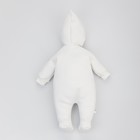 Комбинезон детский KinDerLitto «Карамелле-1», рост 56-62 см, цвет сахар с бежевым - Фото 7