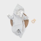 Комбинезон детский KinDerLitto «Карамелле-1», рост 56-62 см, цвет светло-серый - Фото 1
