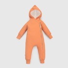 Комбинезон детский KinDerLitto «Карамелле-2», рост 74-80 см, цвет оранжевое солнце - фото 109821326