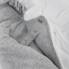 Комбинезон детский KinDerLitto «Лапушка», рост 62-68 см, цвет белый - Фото 6