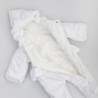 Комбинезон детский KinDerLitto «Леди», рост 56-62 см, цвет белый - Фото 3