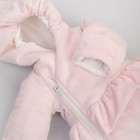 Комбинезон детский KinDerLitto «Леди», рост 56-62 см, цвет розовый - Фото 3