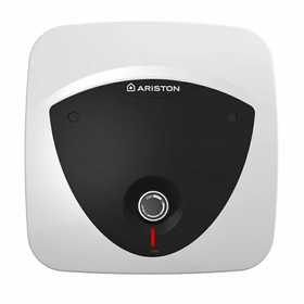 Водонагреватель ARISTON ABS ANDRIS LUX 6 OR, накопительный, 1.5 кВт, 6 л, бело-чёрный 10460381