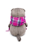 Мягкая игрушка «Басик», в ярко-розовом шарфе, 22 см - Фото 5