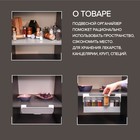 УЦЕНКА Органайзер для хранения сыпучих продуктов подвесной 32х13,5х9,5см - Фото 2