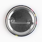 Значок закатной «Глаза неон», d = 38мм - Фото 4