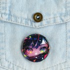 Значок закатной «Глаза неон», d = 38мм - Фото 5