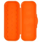 Пенал-футляр 215х90х43 СТАММ "Ниндзя", пластиковый, оранжевый - Фото 5