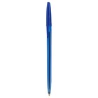 Ручка шариковая СТАММ "111" синяя, узел 1,0мм, тонированный корпус - Фото 3