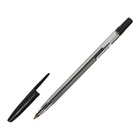 Ручка шариковая, СТАММ "111" черная, узел 1,0мм, тонированный корпус - Фото 2