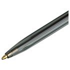 Ручка шариковая, СТАММ "111" черная, узел 1,0мм, тонированный корпус - Фото 4