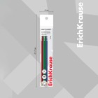 Набор чернографитных карандашей 4 штуки ErichKrause "Deep Classic triangular", HB, грифель d=2.2 мм, дерево, трехгранных, в пакете, микс (комплект 2 шт) - фото 25593198
