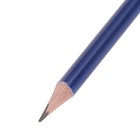 Карандаш чернографитный с ластиком ErichKrause "Deep Classic triangular", НВ, грифель d=2,2 мм, дерево, трехгранный в тубусе, микс 10474266