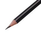 Набор чернографитных карандашей с ластиком 4 штуки ErichKrause "Deep Classic triangular", HB, грифель d=2.2 мм, дерево, трехгранных в пакете, микс - Фото 3
