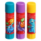 Клей-карандаш 6 г ErichKrause EasyStick Jolly Friends PVP, экономичный расход, микс 10474285