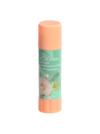 Клей-карандаш, ErichKrause EasyStick Pastel Bloom, PVP, экономичный расход, 13 г, МИКС