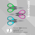 Ножницы ErichKrause EasyCut+, 17 см, для левшей, антискользящие резиновые вставки, европодвес,МИКС 10474297 - фото 14049702