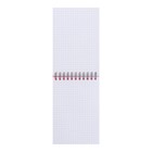 Блокнот на спирали A6 80 листов, клетка, ErichKrause "Words" пластиковая обложка шелкография, блок офсет белизна 100%, красный - Фото 3