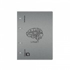 Тетрадь на кольцах 100 листов в клетку, ErichKrause IQ FineLine Life Style, пластиковая обложка, блок офсет 100% белизна, МИКС - Фото 2