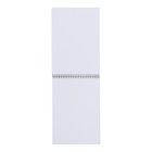 Альбом для рисования А4, 40 листов, блок 120 г/м², на спирали, Erich Krause "Pastel Bloom" голубой, пластиковая обложка, 100% белизна, твердая подложка - фото 24092844