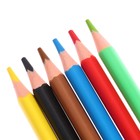 Карандаши 6 цветов ErichKrause "Color Friends", пластик, трехгранные, европодвес - Фото 4