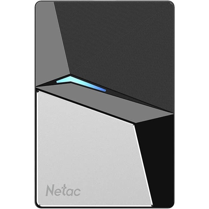 Накопитель SSD Netac USB-C 480GB NT01Z7S-480G-32BK Z7S 2.5" черный - Фото 1