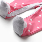 Комбинезон детский, цвет розовый, рост 62 (1-3 мес) - фото 24076374