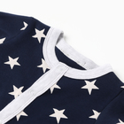 Комбинезон детский, цвет синий, рост 62 (1-3 мес) - фото 24004401