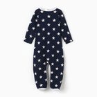 Комбинезон детский, цвет синий, рост 68 (3-6 мес) - фото 24076379