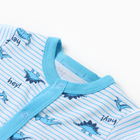 Комбинезон детский, цвет белый, рост 68 (3-6 мес) - фото 24004430