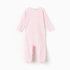 Комбинезон детский, цвет белый, рост 68 (3-6 мес) - фото 24076410