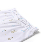 Пижама детская, цвет, белый/голубой, рост 116 (5 г) - фото 24076418