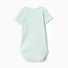 Боди детское, цвет мятный, рост 62 (1-3 мес) - Фото 5