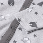 Комбинезон детский, цвет серый, рост 68 (3-6 мес) - фото 24004608