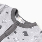 Комбинезон детский, цвет серый, рост 80 (9-12 мес) - фото 24004613