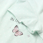 Пижама детская, цвет ментол, рост 122-128 см - фото 24004620