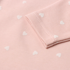 Боди детское, цвет розовый, рост 62 (1-3 мес) - фото 24444014