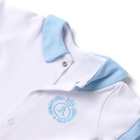 Боди детское цвет белый-голубой (68 (3-6 мес) - фото 24076501