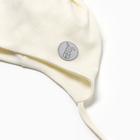 Шапка детская, цвет ванильный, размер 44-46 (9-12 мес) - фото 24076521