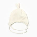 Шапка детская, цвет ванильный, размер 44-46 (9-12 мес) - фото 24076522