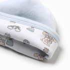 Шапочка детская, цвет голубой, размер 40-42 (3-6 мес) - фото 24076563