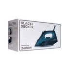 Утюг Black+Decker BXIR2403E, керамическая подошва, 2400 Вт, 45 г/мин, 500 мл, чёрный - Фото 5