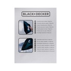 Утюг Black+Decker BXIR2403E, керамическая подошва, 2400 Вт, 45 г/мин, 500 мл, чёрный - Фото 6