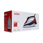 Утюг Solac Optima Perfect PV2014, керамическая подошва, 2600 Вт, 35 г/мин, 380 мл, красный - Фото 4